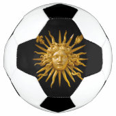 Symbool van Louis XIV de Sun King Voetbal (Voorkant)