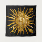 Symbool van Louis XIV de Sun King Wandkleed (Voorkant (horizontaal))
