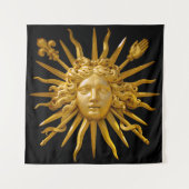 Symbool van Louis XIV de Sun King Wandkleed (Voorkant)