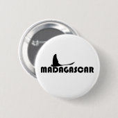 Symbool van Madagaskar - Komeetmot, reizen Ronde Button 5,7 Cm (Voorkant /achterkant)