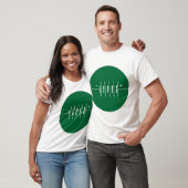 Symbool van omcirkelde batterijen t-shirt (Unisex)