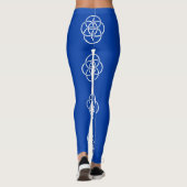 Symbool van planeet aarde leggings (Achterkant)