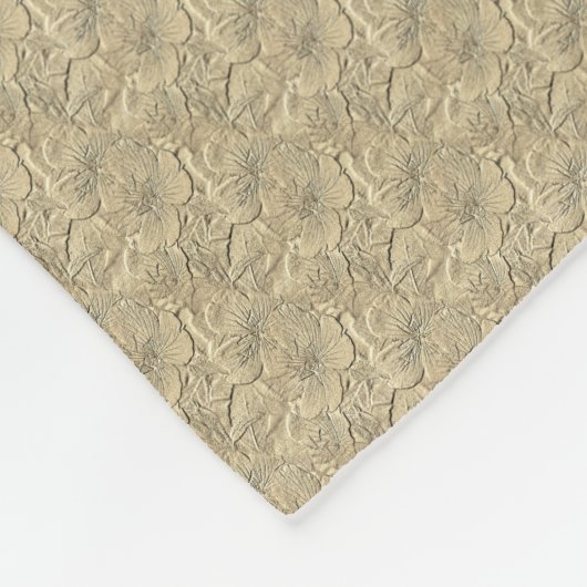 Symbool van Reiki in het Paars Fleece Deken (Hoek)