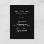 *~* Symbool van Reiki Master Teacher Practitioner Visitekaartje (Achterkant)