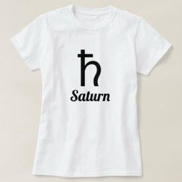 Symbool van Saturnus T-shirt