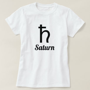 Symbool van Saturnus T-shirt