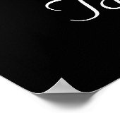 Symbool van Sparkly Diamond Taurus Poster (Hoek)