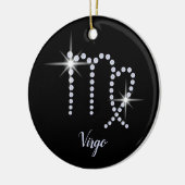 Symbool van Sparkly Diamonds Keramisch Ornament (Links)