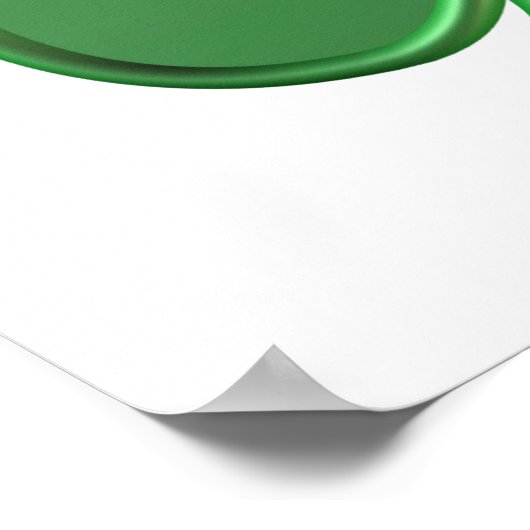 Symbool van St. Patrick Day Poster (Hoek)