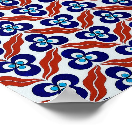 Symbool van vermogen/chin-teh-ma-nee poster (Hoek)