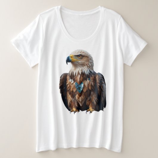 Symbool van visie grote maat t-shirt (Design voorkant)