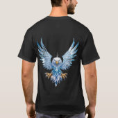 Symbool van vrijheid en ambitie t-shirt (Achterkant)