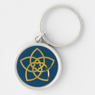 Symbool Venus Flower/GOLD Sleutelhanger