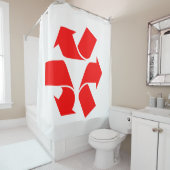 Symbool verwijderen douchegordijn (In situ)