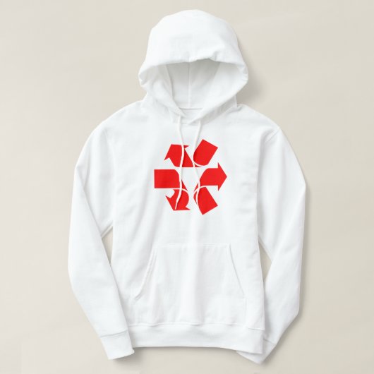 Symbool verwijderen hoodie (Design voorkant)
