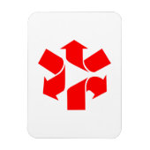 Symbool verwijderen magneet (Verticaal)