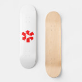 Symbool verwijderen persoonlijk skateboard (Voorkant)