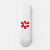 Symbool verwijderen persoonlijk skateboard (Voorkant)