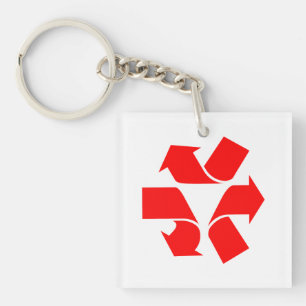 Symbool verwijderen sleutelhanger