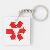 Symbool verwijderen sleutelhanger (Achterkant)