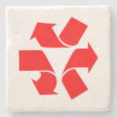 Symbool verwijderen stenen onderzetter (Voorkant)