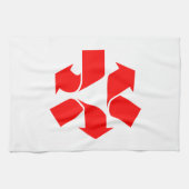 Symbool verwijderen theedoek (Horizontaal)