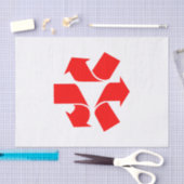 Symbool verwijderen tissuepapier (Craft)