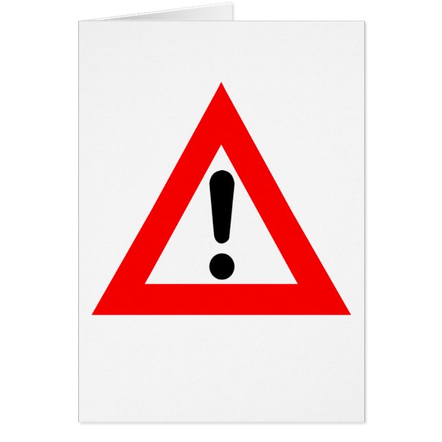 Symbool voor aandacht (Voorkant)