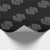 symbool voor afbeeldingsgeld cadeaupapier (Hoek)