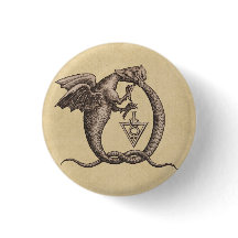 Symbool voor Alchemie van zwavel en kwik