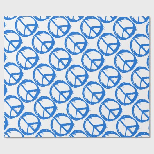 Symbool voor blauwteken cadeaupapier (Vlak)