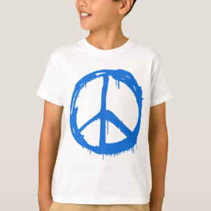 Symbool voor blauwteken t-shirt
