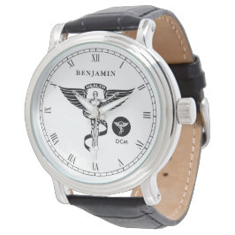Symbool voor chiropractische geneeskunde | Aangepa Horloge