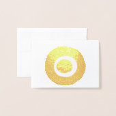 Symbool voor de bescherming van het naaldhoekje folie kaarten (Voorkant met envelop)