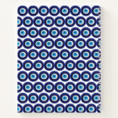 Symbool voor de bescherming van het naaldhoekje notitieboek (Achterkant)