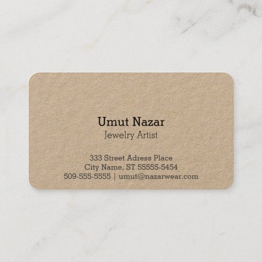 Symbool voor de bescherming van het naaldhoekje visitekaartje (Achterkant)