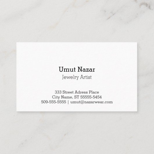 Symbool voor de bescherming van het naaldhoekje visitekaartje (Achterkant)