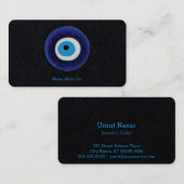 Symbool voor de bescherming van het naaldhoekje visitekaartje (Voorkant / Achterkant)