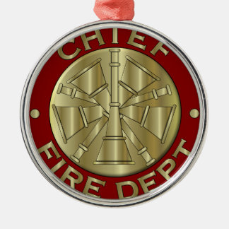 Symbool voor de brandweer metalen ornament