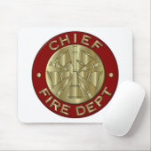 Symbool voor de brandweer muismat (Met muis)