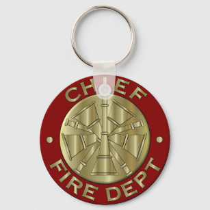 Symbool voor de brandweer sleutelhanger
