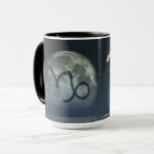 Symbool voor de dierentuin van Capricorn Mok (Voorkant links)
