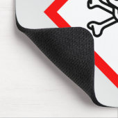 Symbool voor de gevarenzone muismat (Hoek)