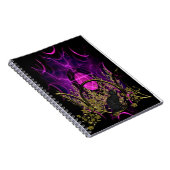 Symbool voor drieduizend zwarte kattevoet notitieboek (Rechterzijde)