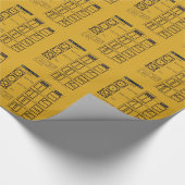 Symbool voor droogmethode cadeaupapier (Hoek)