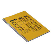 Symbool voor droogmethode notitieboek (Rechterzijde)