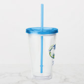 Symbool voor elektrische opstand acryl drinkbeker (Rechts)