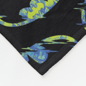 Symbool voor elektrische opstand fleece deken (Hoek)