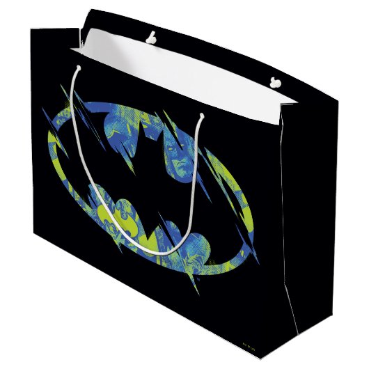 Symbool voor elektrische opstand groot cadeauzakje (Achterkant Gekanteld)