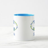 Symbool voor elektrische opstand mok (Midden)